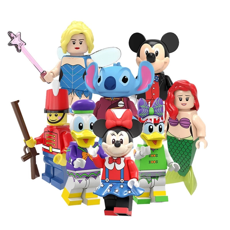 Mô Hình Đồ Chơi Lắp Ráp Nhân Vật Hoạt Hình Disney