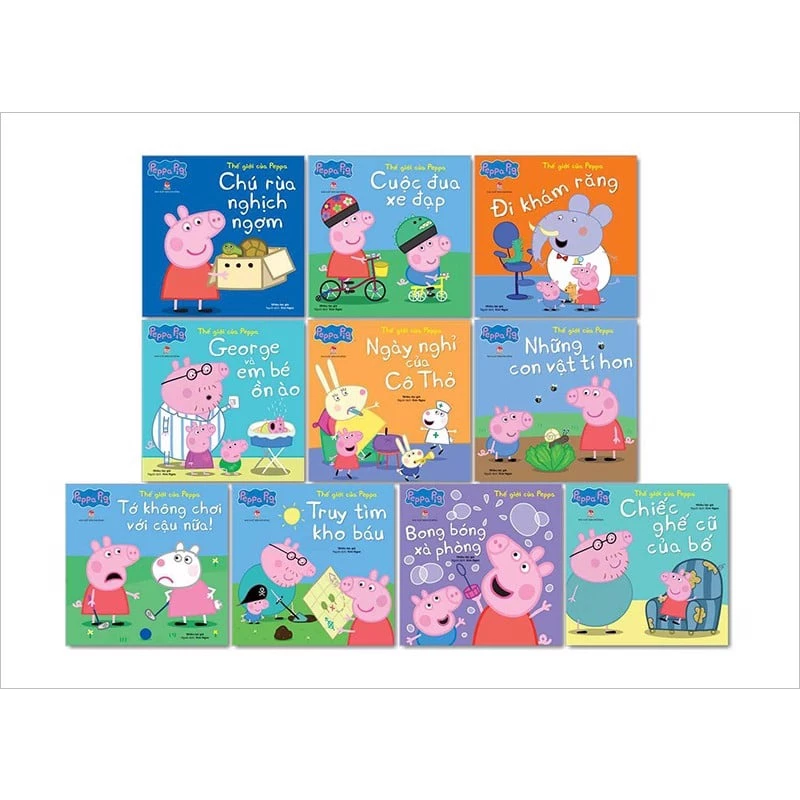 Sách - Thế giới của Peppa - mã lẻ tự chọn