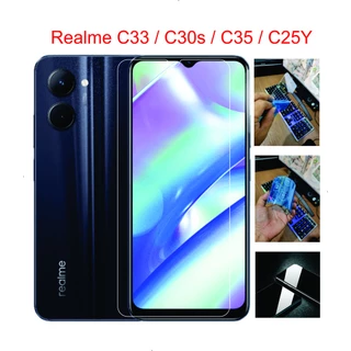 Cường lực dẻo dành cho Realme C33 / C30s / C35 / C25Y Bảo vệ màng hình chống va đập, trầy xước toàn diện...