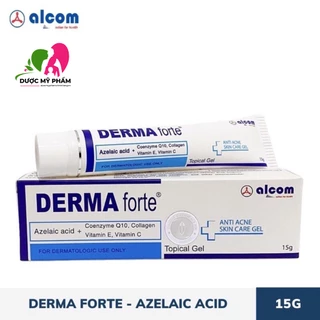 Derma Forte Gel 15g - Mẫu Mới Advanced - Giảm Mụn Trứng Cá, Ngừa Thâm, Mờ Sẹo, Dưỡng Da [CHÍNH HÃNG]