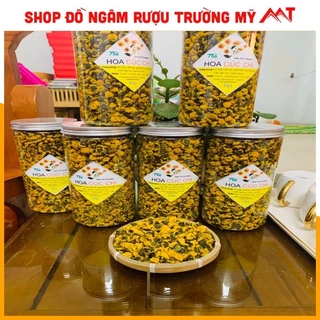 Trà Hoa Cúc Tiến Vua Loại Thượng Hạng - Cúc Chi Khô Sấy Lạnh Loại 1 - Chống Mất Ngủ Hiệu Quả, Làm Quà Biếu