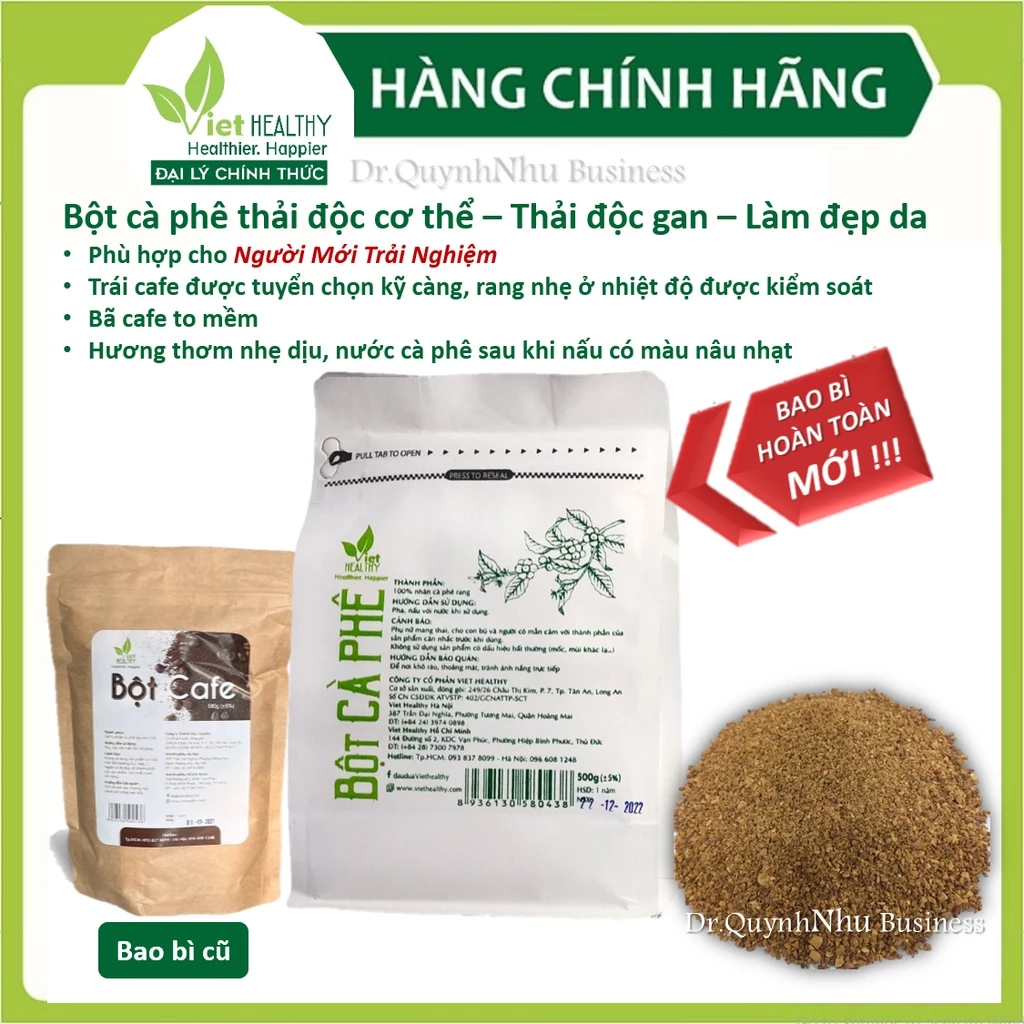 Cà phê viet healthy 500g cà phê hữu cơ thải độc đại tràng viethealthy cà phê gerson thụt tháo đại tràng liệu trình enema