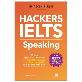 Sách Hackers Ielts - Speaking (Tái Bản 2022)