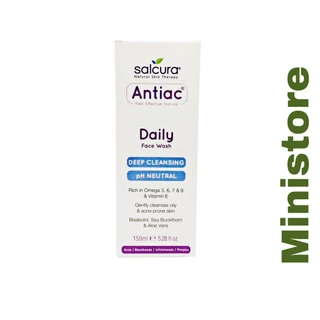 Sữa rửa mặt Salcura Daily Antiac Face Wask 150ml