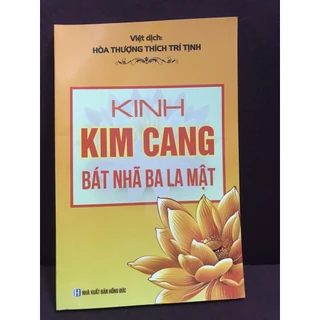 Sách - Kinh Kim Cang Bát Nhã Ba La Mật (Ht Trí Tịnh)