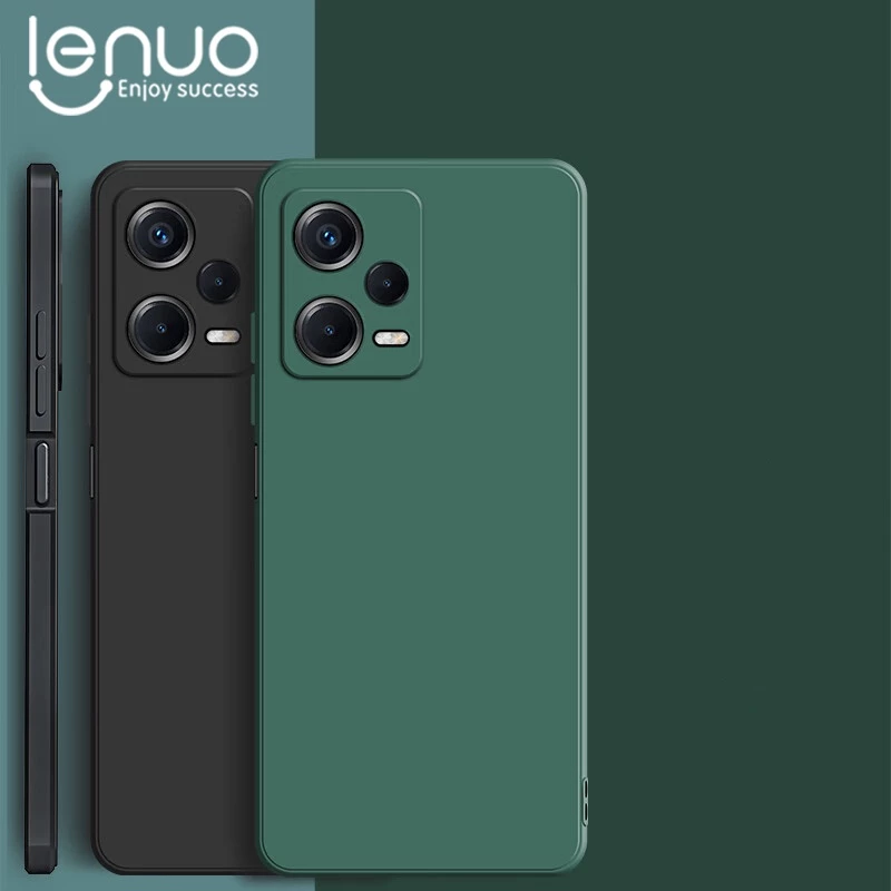 Ốp điện thoại LENUO silicon mềm chống sốc màu kẹo cho Redmi Note 12 4G / Note 12 Pro 4G / Note 12 Pro Plus 5G