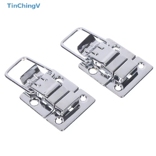 Bộ 2 Chốt Cài Vali Bằng Thép Không Gỉ Mạ Chrome Tiện Dụng