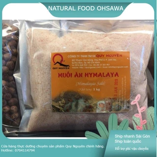 Muối ăn Himalaya Quy Nguyên 1kg [Natural Food Ohsawa]
