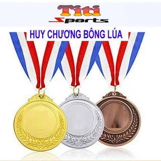 Huy chương ,Huân Chương Kim Loại Bông Lúa Có Dây Đeo Giá Rẻ