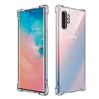 Ốp Lưng Samsung note 8 note 9 Note 10 Plus Dẻo Trong Suốt Chống SốcBảo Vệ 4 Gốc