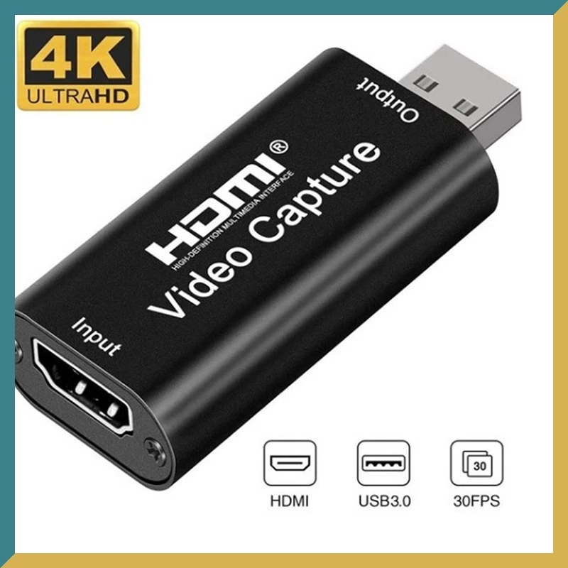 Thẻ Ghi Hình Video HDMI Sang USB 3.0 Độ Phân Giải 4K[Giao hàng nhanh]