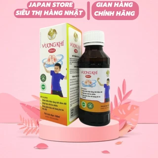 Cao lỏng vượng khí gold siro ho cho bé giúp bổ phế giảm ho,loãng đờm,đau rát họng Lọ 100ml