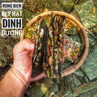 Thanh rong biển kẹp hạt dinh dưỡng - hũ 150g