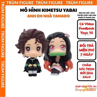 Mô Hình, Figure Kimetsu Yaiba Anh em nhà Kamado  Anime, Manga Thanh Gươm Diệt Quỷ - Full Box Trùm Figure