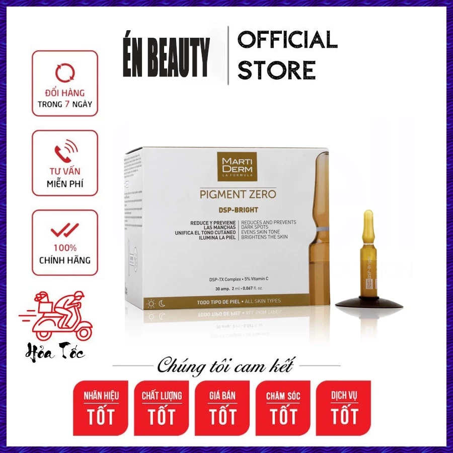 Tinh Chất DSP Pigment Zero - Ampoule Dưỡng Sáng Đều Màu Da, Giảm Đốm Sắc Tố Dưỡng Ẩm Sâu Ngừa Lão Hóa Da Hiệu Quả