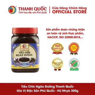 Tiêu chín ngào đường Phú Quốc Thanh Quốc, hũ nhựa 300g