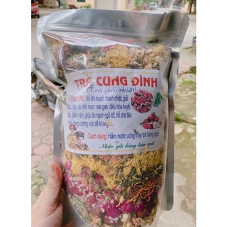 [Loại 1] Túi zip lớn Trà Cung đình đặc biệt ngon .thơm xịn nhất 500Gr