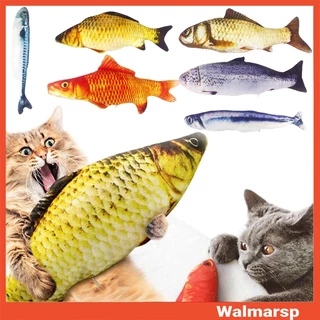 [WWA] Đồ chơi cá giả dành cho mèo cưng Bàn Chải Đánh Răng Lông Nhung Mềm Mại Cho Mèo Cưng