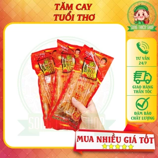 Tăm Cay Ăn Vặt Tuổi Thơ - Gói To 25gr ⭐Song.Thien.Shop✅