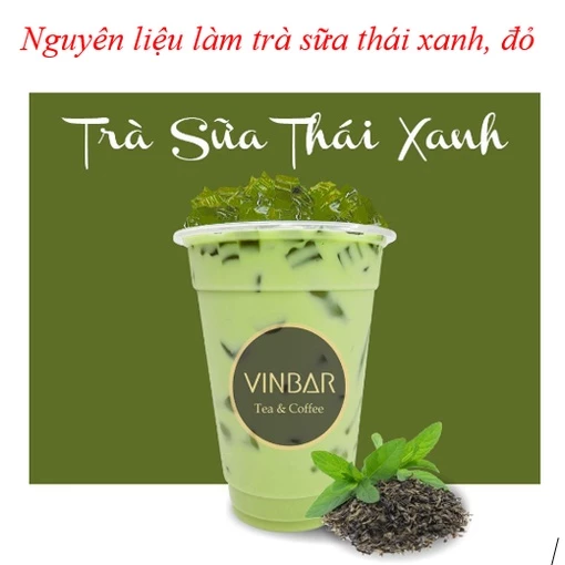 Nguyên liệu làm trà thái tự chọn