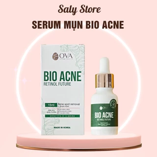Serum giảm mụn mờ thâm lành tính chiết xuất thiên nhiên Bio Acne 15ml Ova Cosmetics