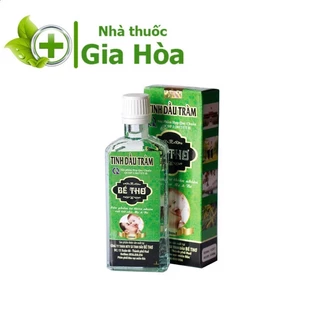 Tinh dầu tràm Bé Thơ Huế 50ml (CHÍNH HÃNG) giữ ấm, giải cảm, đau bụng, an toàn cho mẹ và bé