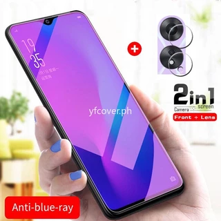 Phim Kính Cường Lực OPPO A78 5G Cho OPPO A17 A16 A15 A15S A77 A57 5G 4G A96 A95 A94 A74 A54 A93 A73 A53 Chống Ánh Sáng Xanh Ray 2 Trong 1 Bảo Vệ Toàn Diện Màn Hình Ống Kính Máy Ảnh