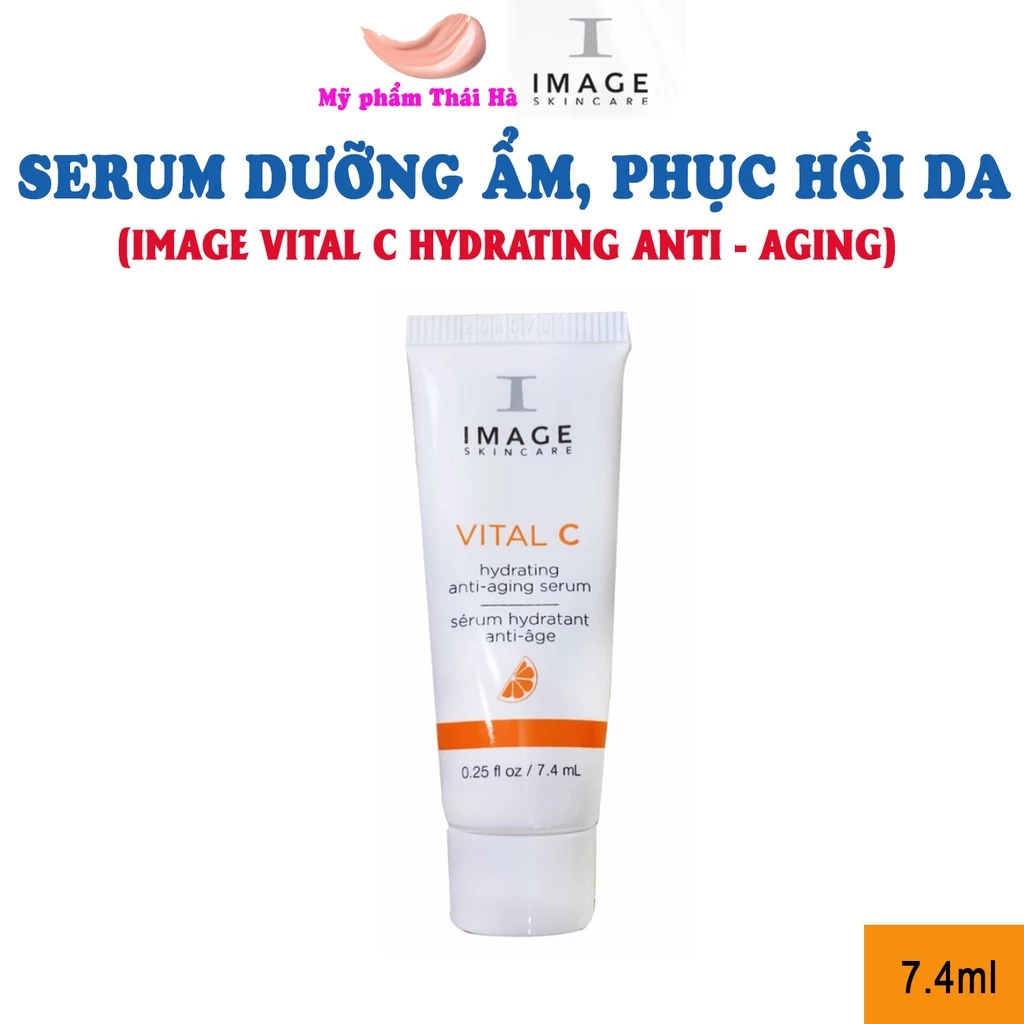 [Chính Hãng] Serum Dưỡng Ẩm Và Chống Lão Hóa Da Image Skincare Vital C Hydrating Anti Aging Serum 7.4ml