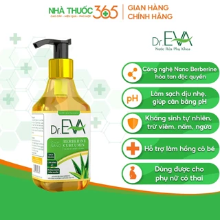 Dung Dịch Vệ Sinh Phụ Nữ DR.EVA Giảm Nấm Ngứa, An Toàn Cho Da (200ml)