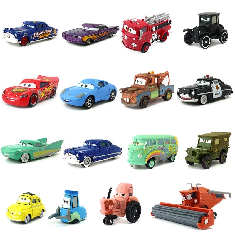 Pixar Mô Hình Xe Hơi Đồ Chơi mini 4-8cm