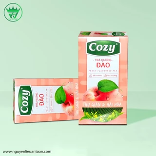 Trà Túi lọc Cozy / Trà Hòa Tan Cozy Đủ Hương vị Dâu/Gừng/Sen/Nhài/Quế/Táo/Đào/Bạc hà/cúc/Hồng trà/Ô long/Vải/xoài