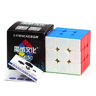 Rubik 3x3 Moyu Meilong 3 MFJS Rubic 3 Tầng Stickerless