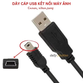 Dây Cáp USB Kết Nối Máy ảnh Canon ,Nikon xịn