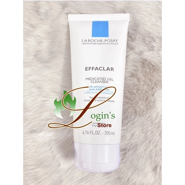 [Bill Mỹ] Sửa rửa mặt cho da mụn La Roche - Posay Effaclar Medicated Gel Acne Face Wash 200ml