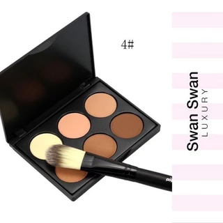 Bảng Phấn Bắt Sáng Tạo Khối Bronzer Che Khuyết Điểm Kèm Cọ