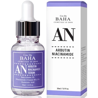 Serum Cos De BAHA AN Serum 30ml / Niacinamide 5% + Arbutin 5% Chứa Axit Hyaluronic