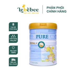 Sữa bột PURELAC ROYAL PLUS New Zealand hộp 800gr