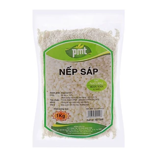 Gạo Nếp Sáp/ Nếp Ngỗng/ Nếp Cái Hoa Vàng Phú Minh Tâm Túi 1KG