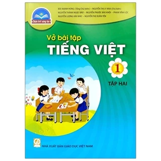 Sách - Vở bài tập Tiếng Việt lớp 1 tập 2 (Chân trời) kèm 5 bút chì gỗ 2B