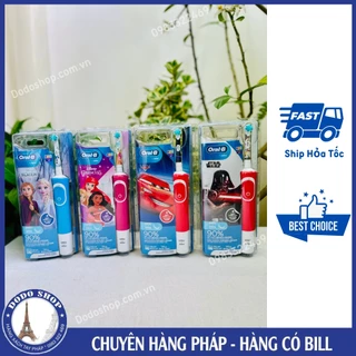 Bàn chải điện trẻ em Oralb ❤️Freeship ❤️Bàn chải điện Oral - B Dành cho trẻ em từ 3 tuổi, Hàng Đức xịn