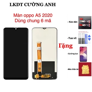 màn hình Oppo a5 2020 / a9 2020/ a31 2020/ realmec3i, 5i, 6i tặng kèm kính Cường lực+tặng mèo thần tài+tặng keo dán...