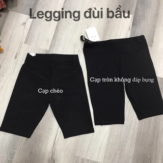 Quần legging lửng bầu có chun chỉnh (kiểu trên gối)