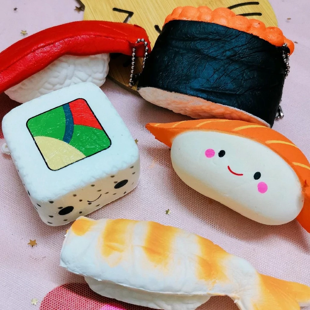 Squishy Sushi Có Cấn Mềm Chậm Tăng