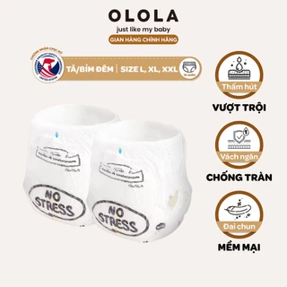 Set Dùng Thử Tã/Bỉm Đêm Cao Cấp OLOLA Hàn Quốc Thấm Hút Vượt Trội, Chống Tràn, Đai Chun Mềm Mại