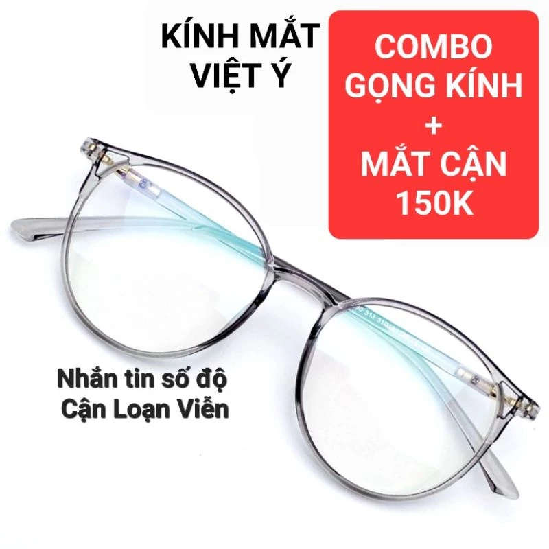 Gọng Kính Nhựa Dẻo 513 - đã lắp sẵn tròng kính 0 độ