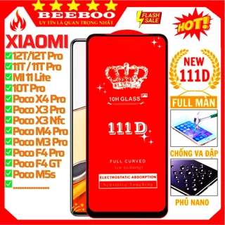 Kính cường lực Xiaomi Mi 12T Pro 11T 10T Pro Mi 11 Lite Poco C40 M5 M5s M4 Pro M3 Pro X4 Pro X4 GT X3 Pro NFC F4 GT F3