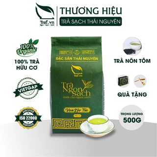 Chè Thái Nguyên, Trà Xanh Thái Nguyên Ngon, Trà Nõn Tôm Vạn Lộc Trà Traf Vina Gói 500G