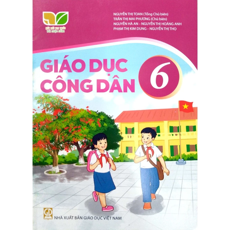 [Shop đi đơn trên 50K] Sách - Giáo dục công dân 6 - Kết nối (bán kèm 1 thước)