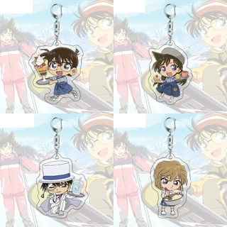 Móc khóa DETECTIVE CONAN ver PHỤC VỤ Thám Tử Lừng Danh in hình anime chibi độc đáo mica trong acrylic