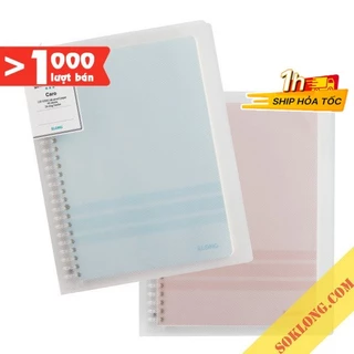 Sổ còng B5 Klong ruột chấm tròn dotgrid/ caro/ kẻ ngang VPPKLONG, giấy refill binder B5 KLong tùy chọn